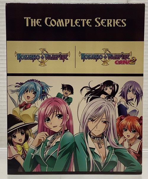 Rosario+Vampire Complete Series (Blu-Ray/DVD)(105115922)