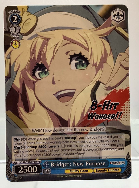 Weiss Schwarz: Single - Guilty Gear -Strive- -Bridget: New Purpose