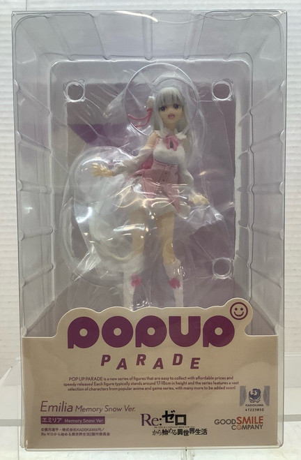 Re:Zero Starting Life in Another World: Non Scale Figure - Pop Up Parade Emilia Memory Snow Ver.(105131239)
