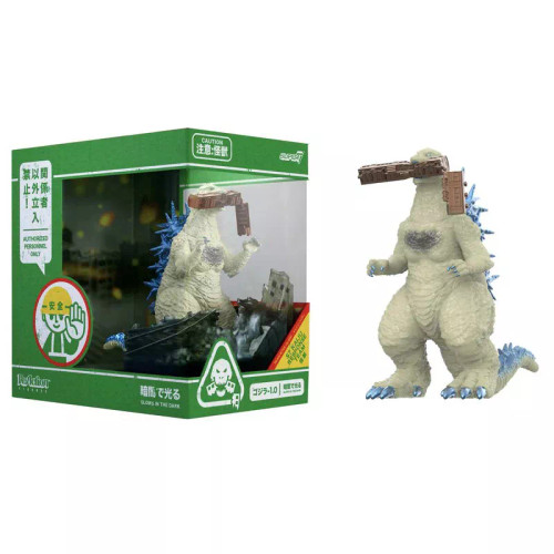 Godzilla Toho ReAction Figure - Godzilla Minus One (Train Biter - Glow in the Dark)