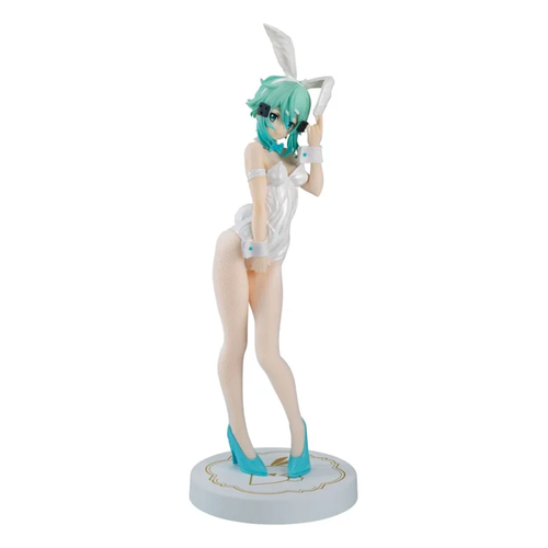 Sword Art Online: Non Scale Figure - Sword Art Online Bicute Bunnies Figure Sinon White Pearl Ver.