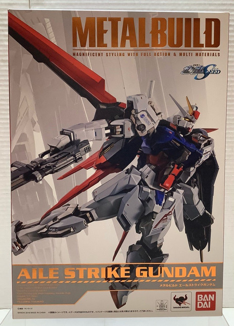 Gundam SEED: Metal Build Figure - GAT-X105+AQM/E-X01 Aile Strike Gundam(105134917)