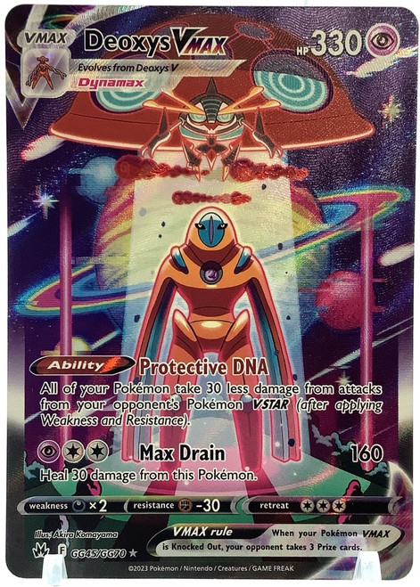 Pokemon: Single - Crown Zenith: Galarian Gallery - Deoxys VMAX(105138868)
