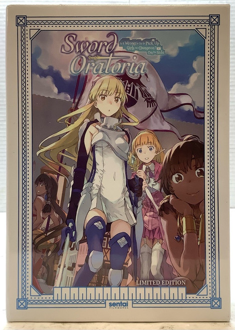 Is It Wrong To Pick Up Girls In A Dungeon? On The Side - Sword Oratoria: Premium Box Set (Blu-Ray/DVD)(105051697)