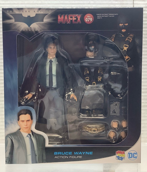 The Dark Knight Trilogy: Mafex Action Figure - Bruce Wayne