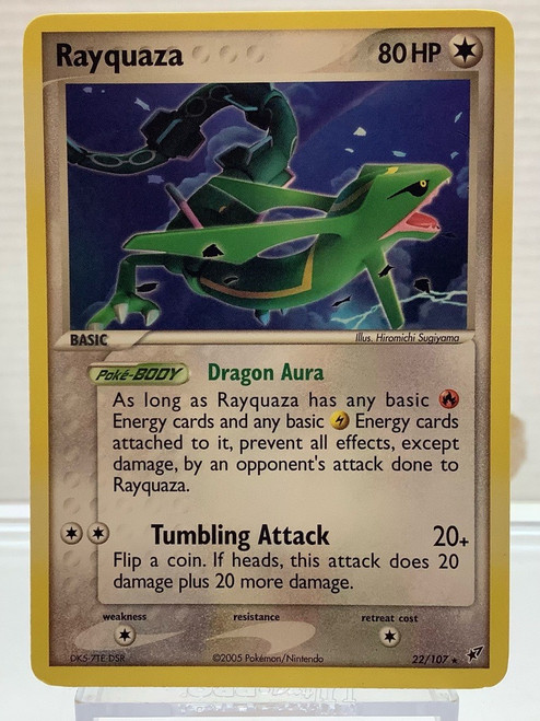 Pokemon TCG: SIngle - Deck Exclusive - Rayquaza 22/107(105142075)