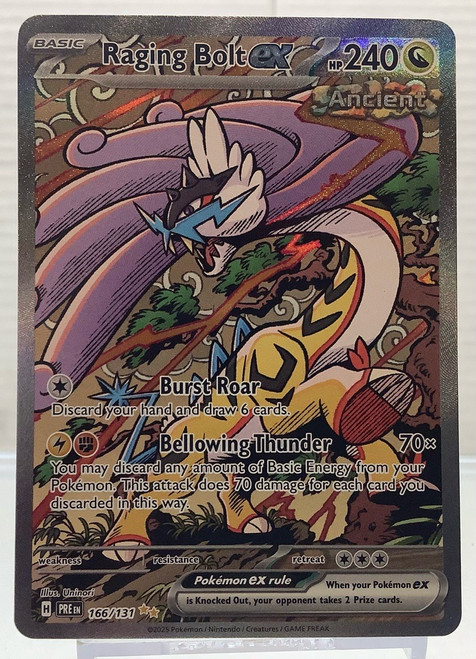 Pokemon: Single - Prismatic Evolutions - Raging Bolt ex(105142417)