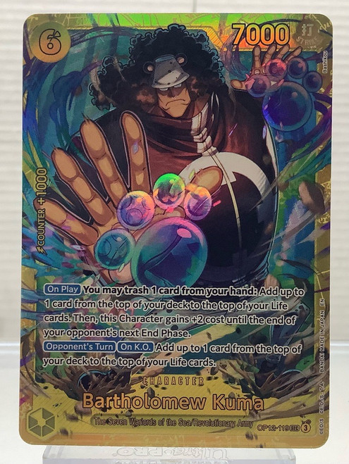 One Piece TCG: Single Card - Legacy of the Master (OP-12) - Bartholomew Kuma(105131448)