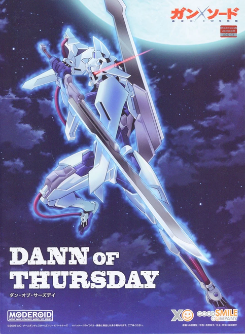 Gun x Sword: Moderoid Model kit - Dann of Thursday (Re-Run)