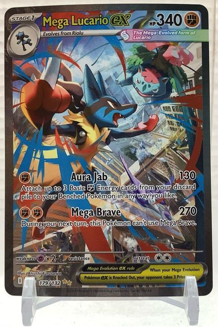 Pokemon TCG: Single - Mega Evolution - Mega Lucario ex(105143004)