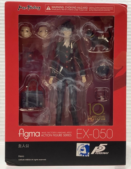 Persona 5: figma - Shujinkou w/Morgana (#EX-050)(105143698)