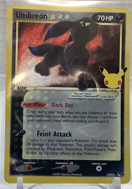Pokemon TCG: Single - Celebrations: Classic Collection - Umbreon Star