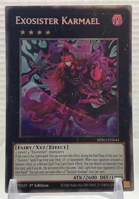 Yu-Gi-Oh! : Single - Exosister Karmael (Starlight Rare) - Burst Protocol (BPRO)