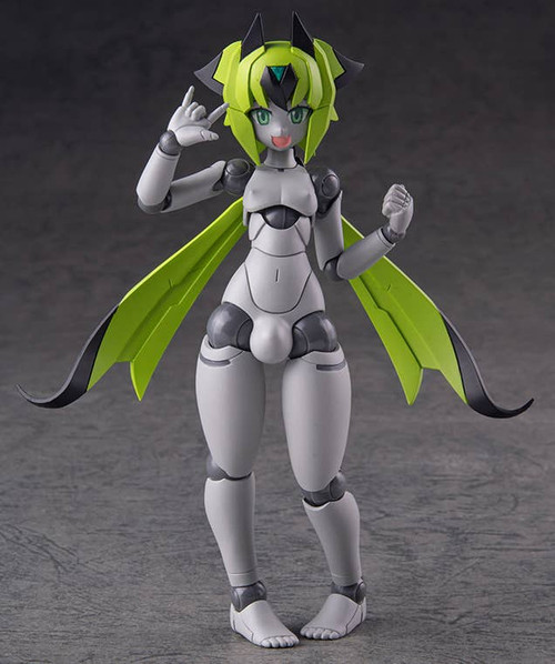 Original Character: Action Figure - Polynian Mll V2 Machaon / Arkeon (Gray Flesh)