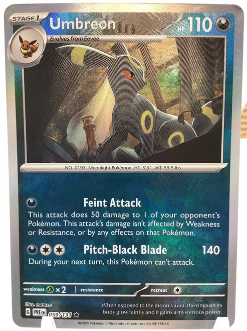 Pokemon: Single - Prismatic Evolution - Umbreon (Master Ball)(105145000)