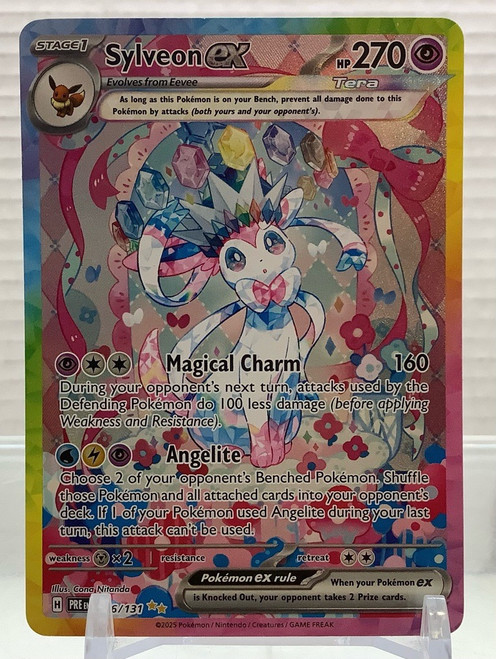Pokemon TCG: Single - Prismatic Evolutions - Sylveon ex - 156/131(105145286)