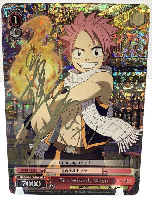 Weis Schwarz: Single - Fairy Tail Chronicle Set - Fire Wizard, Natsu (SP)(105145650)