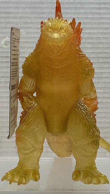 Godzilla: Soft Vinyl Figure - Godzilla 2000 Theater Exclusive Clear Orange Tag