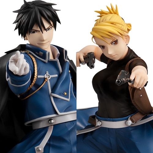 Fullmetal Alchemist: 1/8 Scale Figure - Precious G.E.M. Fullmetal Alchemist Roy Mustang & Liza Hawkeye (Repeat)