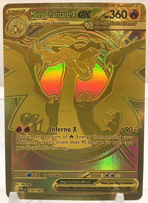 Pokemon TCG: Single - Phantasmal Flames - Mega Charizard X EX ( Gold)(105147600)