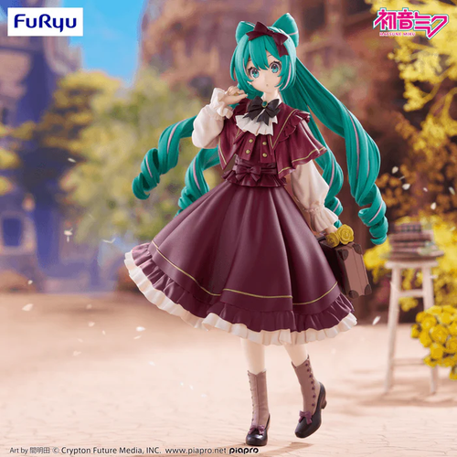 Vocaloid Piapro Characters Hatsune Miku: Non Scale Figure - Hatsune Miku Trio Try It Figure Classical Retro