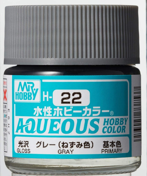 Mr. Hobby: Paint Jar - Aqueous Color H22 Gray