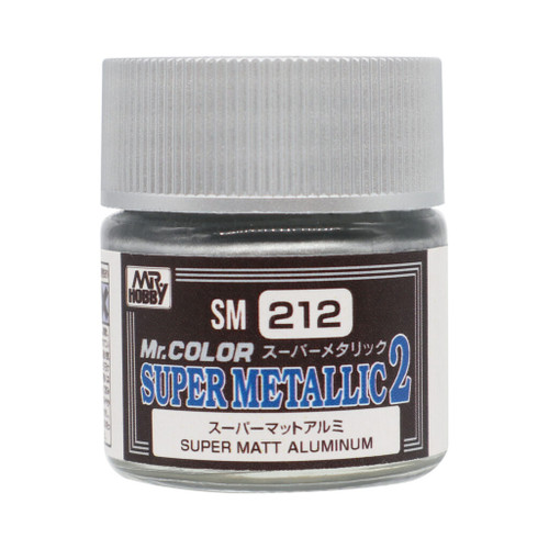Mr. Color: Paint Jar -  SM212 Super Matt Aluminium