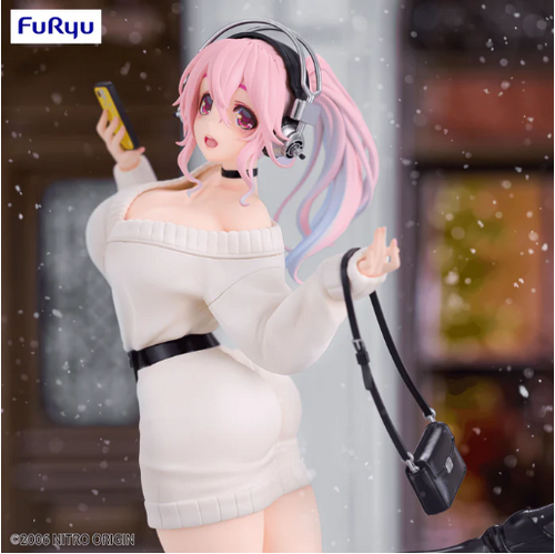 Super Sonico: Non Scale Figure - Trio Try iT Figure Winter Memory ver.
