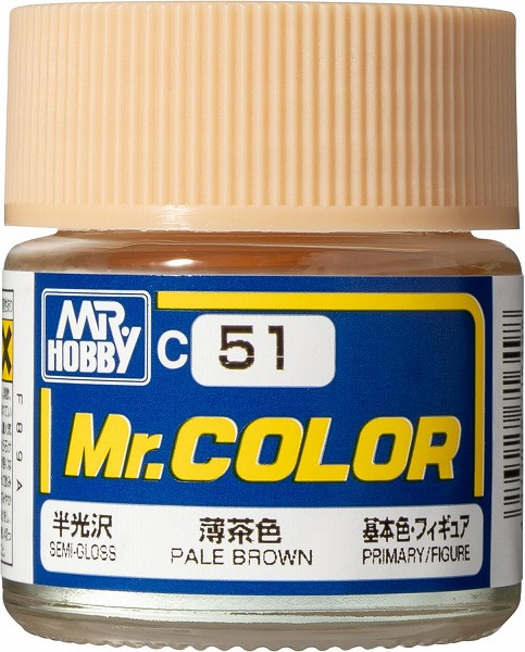 Mr. Hobby: Paint Jar - Mr. Color C51 Flesh (Semi Gloss/Primary)