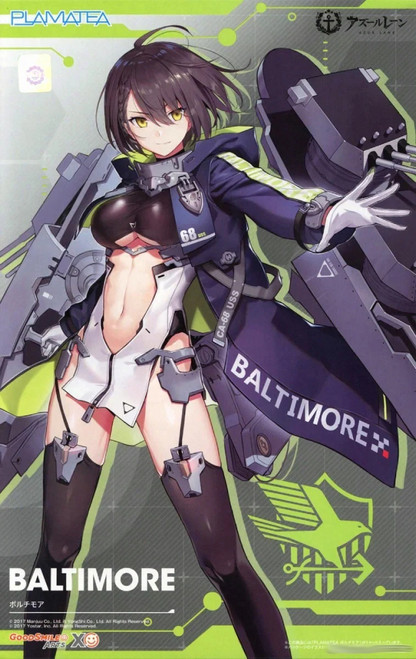 Azur Lane: Non-Scale Plamatea Model Kit - Baltimore