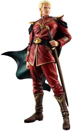 Gundam: Non Scale Figure - GGG series Mobile Suit Gundam Char's Counterattack General Char Aznable