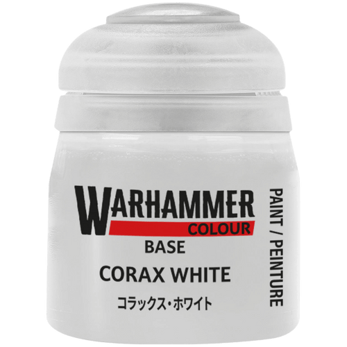 Games Workshop: Warhammer Colour Base - Corax White 12ml