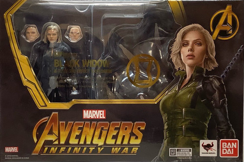 Avengers Infinity War: S.H.Figuarts Action Figure - Black Widow & Tamashii Effect Explosion(105150963)
