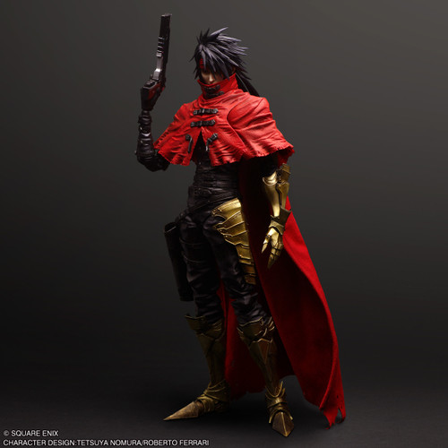 Final Fantasy VII: Rebirth Play Arts Shin Action Figure - Vincent Valentine