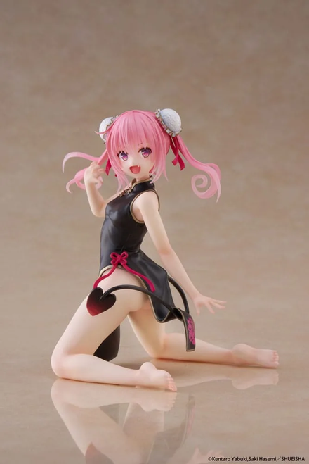 To Love Ru Darkness: Non Scale Figure - Desktop Cute Figure Nana (China Dress Ver.)