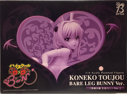 High School DxD: 1/4 Scale Figure - Koneko Toujou (Bare Leg Bunny Ver.)