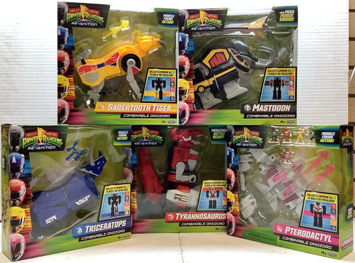 Power Ranger Re-Ignition: Action Figure - Combined Dinozord (5 Piece Set)(105151574)