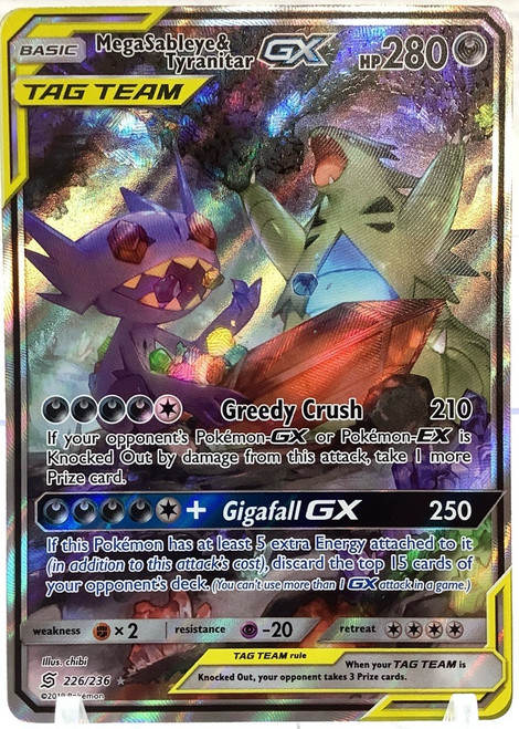 Pokemon TCG: Unified Minds - MegaSableye & Tyranitar GX (Tag Team)(105151713)