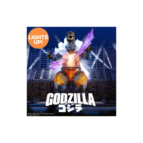 Godzilla Vs Destoroyah: Super 7 Toho ULTIMATES! Action Figure - Final Battle Godzilla (1995)(LED Lightup)