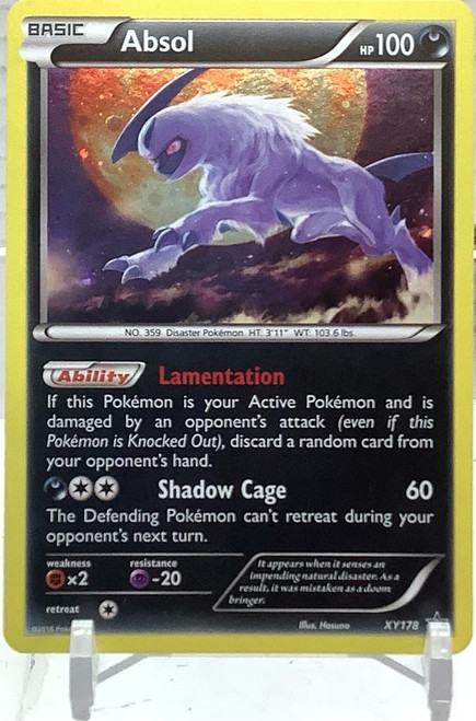Pokemon TCG: Singles - XY Promos - Absol(105153233)