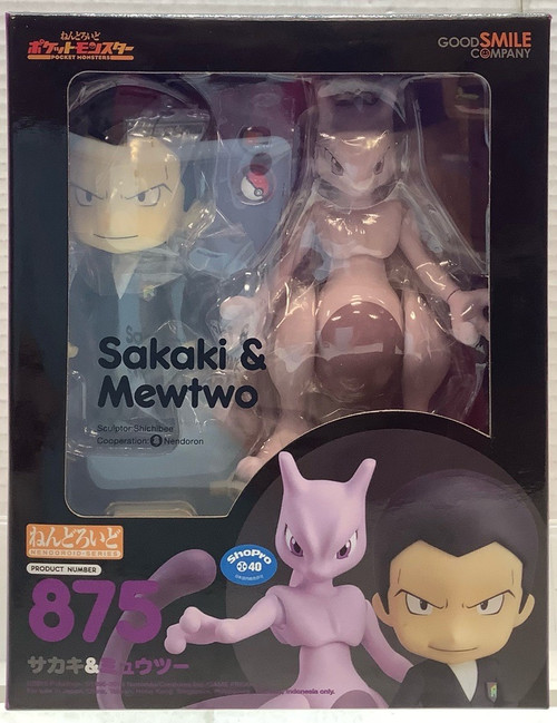 Pokemon: Nendoroid - Giovanni (Skaki) & Mewtwo