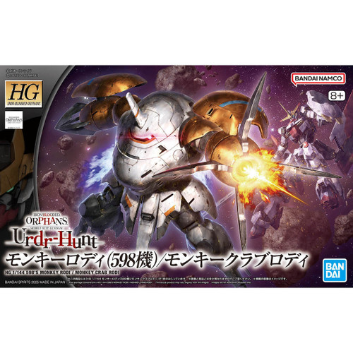 Gundam Iron-Blooded Orphans Urdr Hunt: HG 1/144 Scale Plastic Model Kit - Monkey Crab Rodi