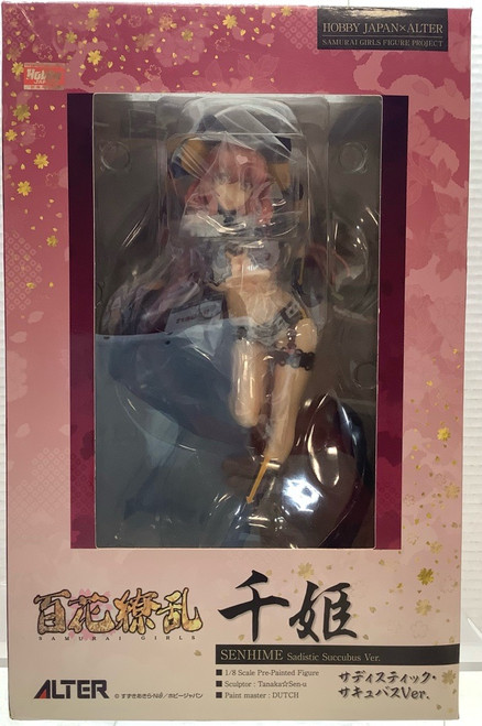 Hyakka Ryoran Samurai Girls: 1/8 Scale Figure - Senhime Sadistic Succubus Ver.
