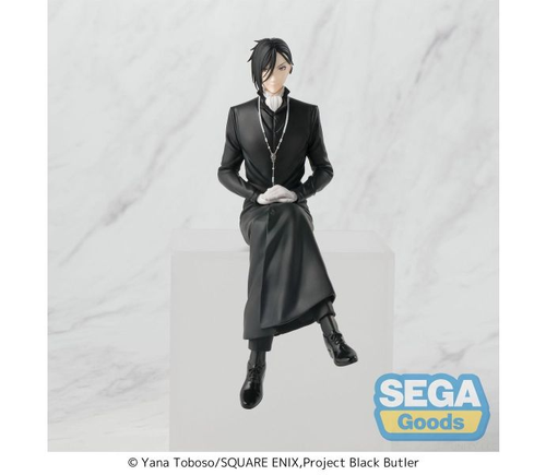 Black Butler: Non Scale Figue - Public School Arc Pm Perching Figure Sebastian Michaelis