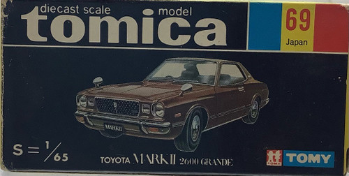 tomica : Black Box - Toyota Mark II 2600 Grande Blue