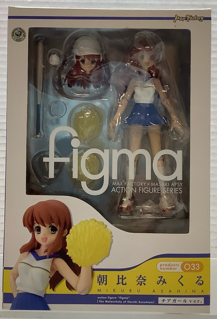 The Melancholy of Haruhi Suzumiya: figma - Mikuru Asahina Cheerleader Ver.