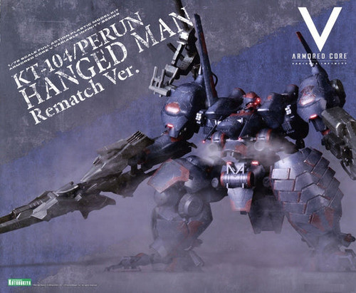 Armored Core V Variable Infinity: 1/72 Scale Kotobukiya Full Action Model Kit - KT-104/Perun Hanged Man Rematch Ver.