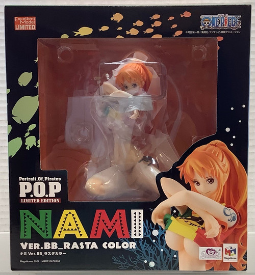 One Piece: P.O.P (Portrait of Pirates) Limited Edition - Nami (Ver.BB_Rasta Color)(105155010)