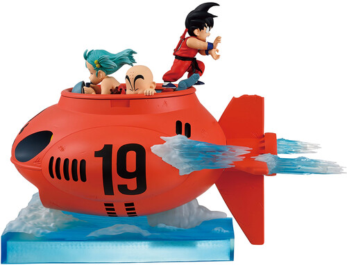 Dragonball: Ichibansho Masterlise Figure - Son Goku & Bulma & Krillin (VS Red Ribbon Army)