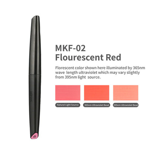 DSPIAE: Colour Master Soft Tipped Markers - MKF-02 Flourescent Red